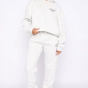 White Fox Sweatpants